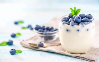 Blaubeeren Protein Parfait!